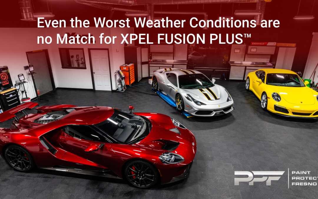 Even the Worst Weather Conditions are no Match for XPEL FUSION PLUS™