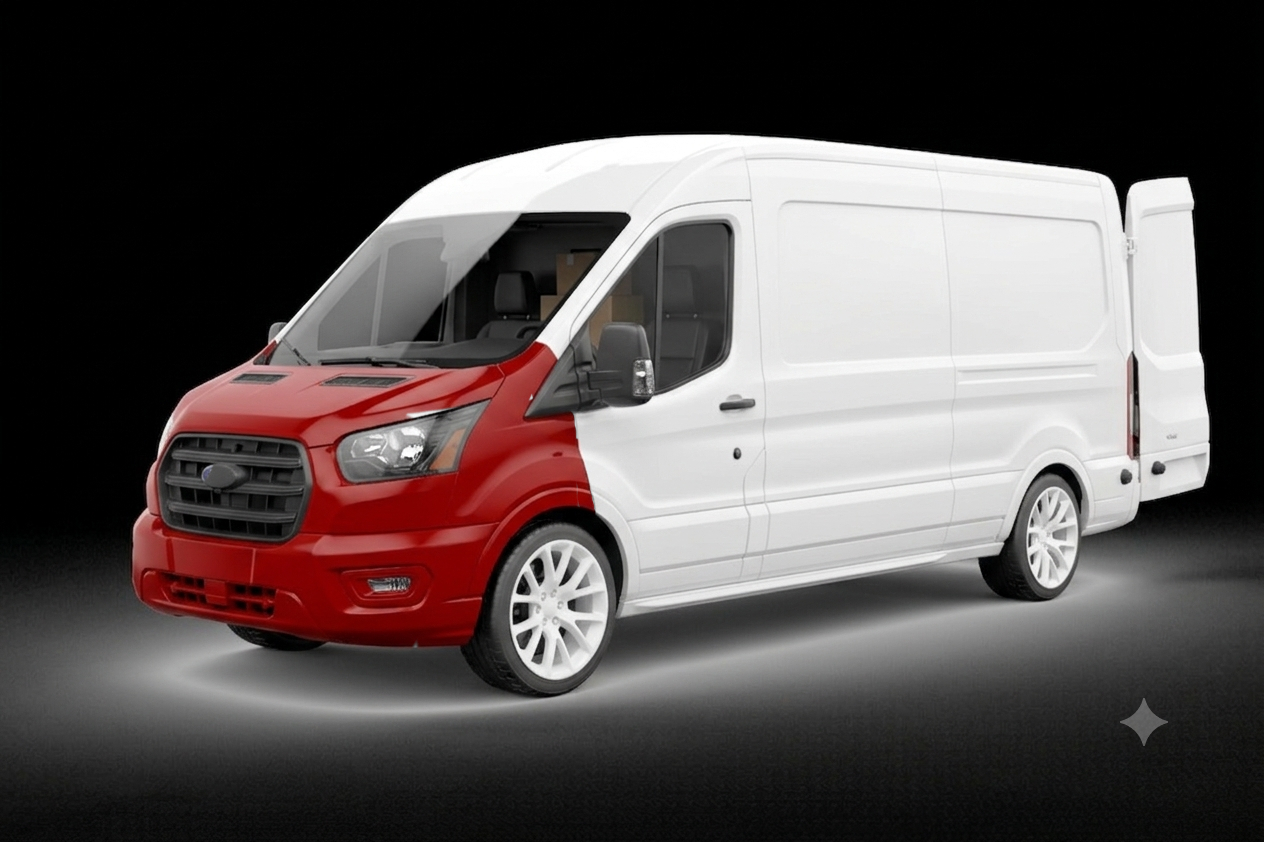 cargo van front package