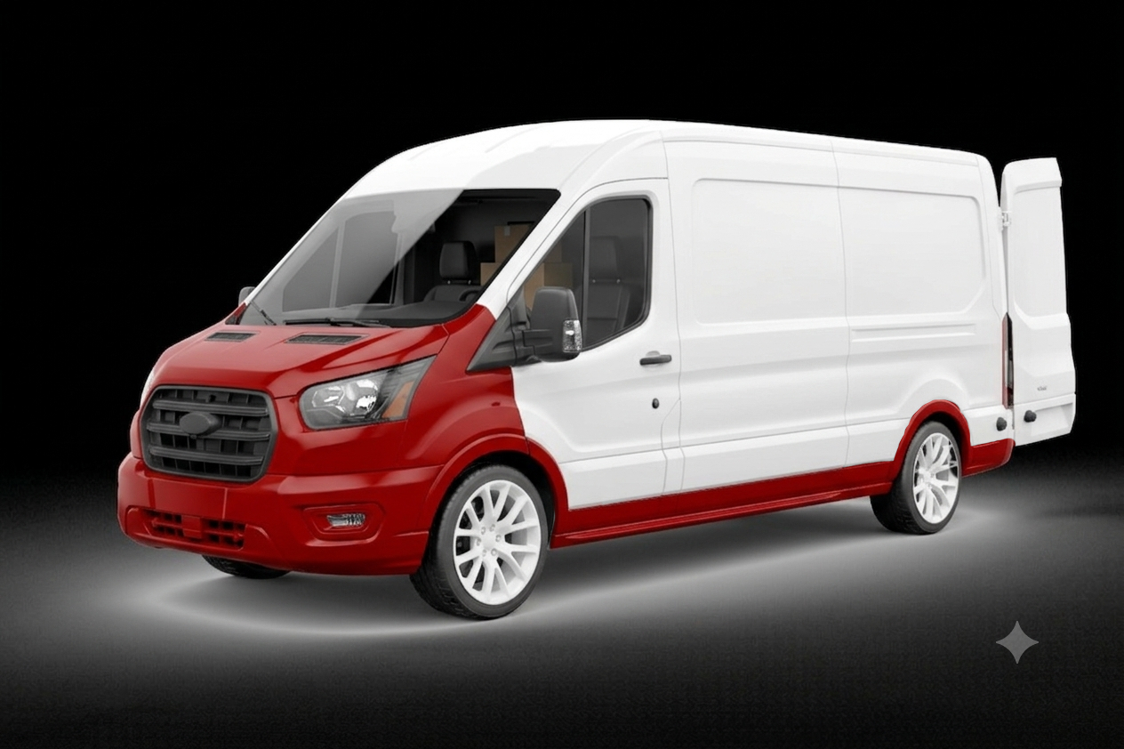 cargo van track package